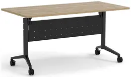Flip Top Nesting Table with Modesty Panel - PL Laminate