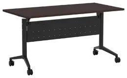 Flip Top Nesting Table with Modesty Panel - PL Laminate