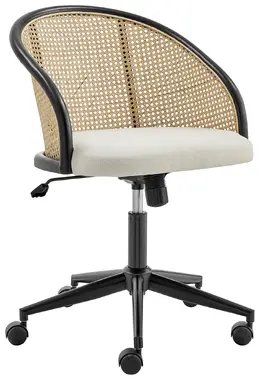 Modern Rattan Office Chair  - Dagmar