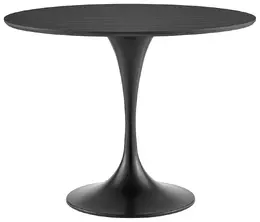 Mid-Century Pedestal Round Table  - Astrid