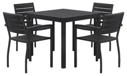 Square Patio Table and Chairs - Eveleen