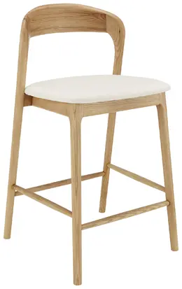Retro Bentwood Counter Stool  - Estelle