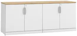 Double Storage Cabinet Credenza - PL Laminate
