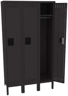 Triple Lockers with Legs - Standard
