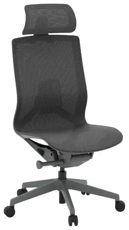Mesh Office Chair with Headrest - Atlas II