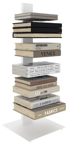 Modern Industrial Short Tower Book Shelf  - Sapiens