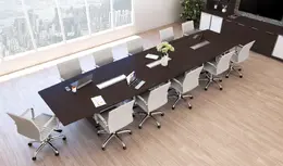 Boat Shaped Conference Table - Potenza