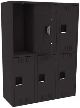 Three Double-Tier Lockers - Standard