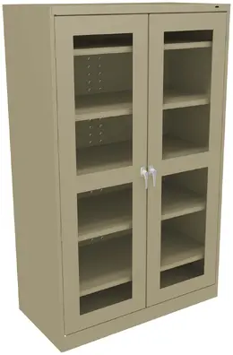 Cabinet with See Through Doors - Jumbo
