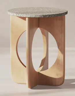 Modern Side Table - Tumble