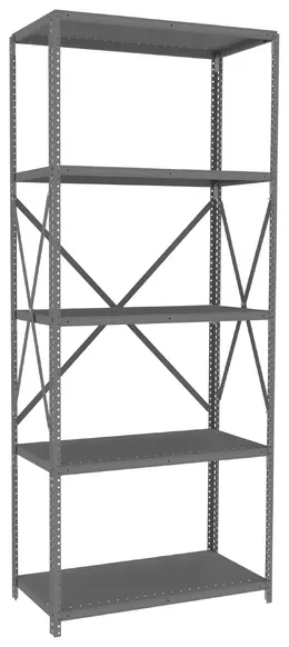 Open Steel Shelving  - 20 Gauge - Q Line