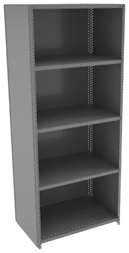 Enclosed Steel Shelving  - 20 Gauge - Q Line