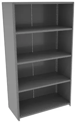 Enclosed Steel Shelving  - 20 Gauge - Q Line