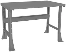 Steel Top Flared Workbench - Shop Equipment