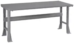 Steel Top Flared Workbench - Shop Equipment