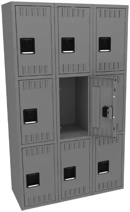 Triple Column Lockers - Standard