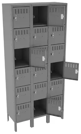 Eighteen Box Lockers - Standard