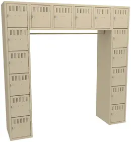Open Frame Lockers - Standard