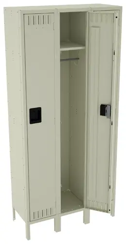 Tall Triple Lockers with Legs - Standard