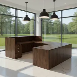 U Shaped Reception Desk - HL