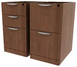 Pair of 2 & 3 Pedestal Drawers - PL Laminate