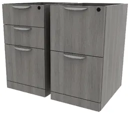 Pair of 2 & 3 Pedestal Drawers - PL Laminate
