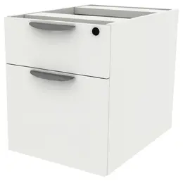 2 Drawer Hanging Pedestal - PL Laminate