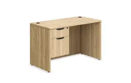 Rectangular Desk with Drawers - PL Laminate