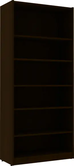 6 Shelf Bookcase - 71" Tall - PL Laminate