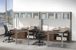 2 Person L Shaped Desk - Elements