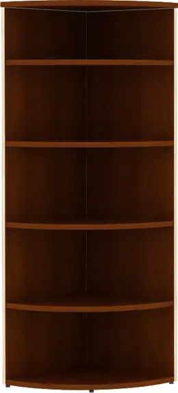 Curved Corner Bookcase - Concept 70