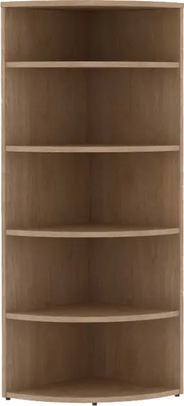 Curved Corner Bookcase - Concept 70