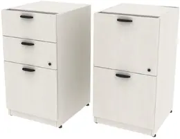 Pair of 2 & 3 Drawer Pedestals for Concept 70 Desks