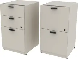Pair of 2 & 3 Drawer Pedestals for Concept 70 Desks