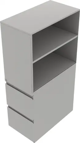 Storage Tower with Shelves