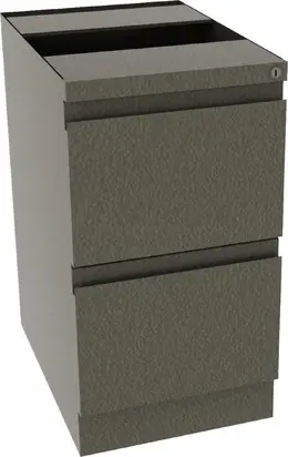 2 Drawer Metal Pedestal for Gen2 Cubicles
