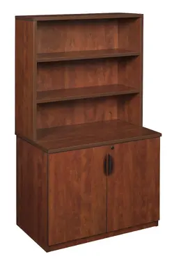 2 Door Storage Cabinet with Hutch - Legacy
