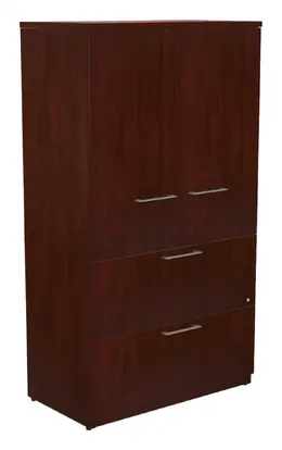 Storage Cabinet with Lateral File Drawers - Concept 400E