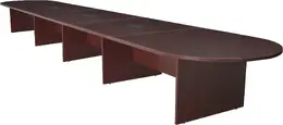 Racetrack Conference Table with Power - Legacy