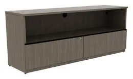 Credenza with Drawers and Open Storage - Concept 400E
