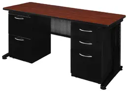 Double Pedestal Desk - Legacy
