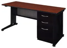 Single Pedestal Desk - Legacy