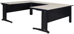 U Shaped Desk Shell - Fusion