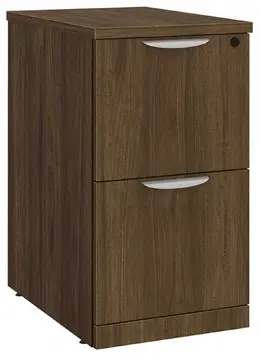 2 Drawer Mobile Pedestal - 28.25" Tall - PL Laminate