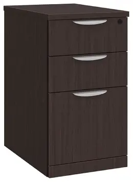 3 Drawer Mobile Pedestal - 28.25" Tall - PL Laminate