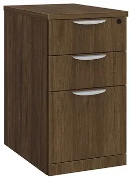 3 Drawer Mobile Pedestal - 28.25" Tall - PL Laminate
