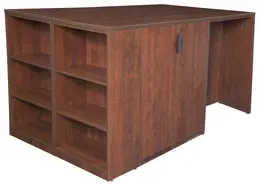 Stand Up Desk with Storage - Legacy