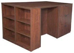 Stand Up Desk with Storage - Legacy