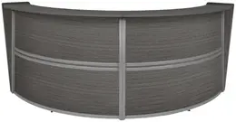 2 Person Curved Reception Desk - Marque 