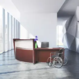 ADA Compliant Reception Desk - Marque 